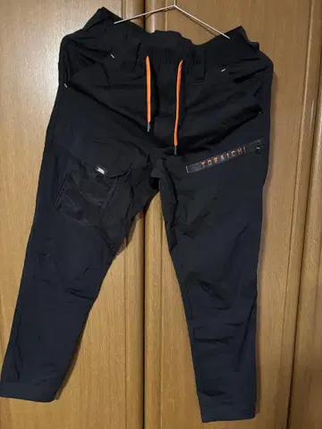 도라이치 TORAYICHI 블랙 조거 팬츠 M