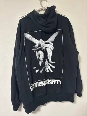로튼 그래프티 후드티 XL