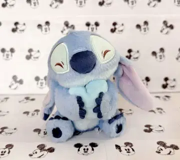 디즈니 스토어 니코니코 하쵸 스티치 키링 봉제 인형