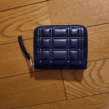 페르케 perche 블랙 퀼팅 접이식 지갑 카드 수납