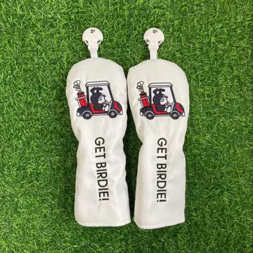 새상품 도라에몽 골프 클럽 헤드커버 유틸리티*2 UT 화이트