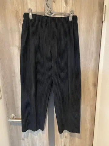 플리츠 팬츠 사이즈 1 블랙