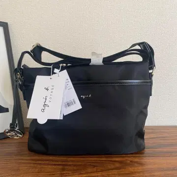 [ 당일 발송 ] 에네스베 agnes.b 숄더백 블랙 참