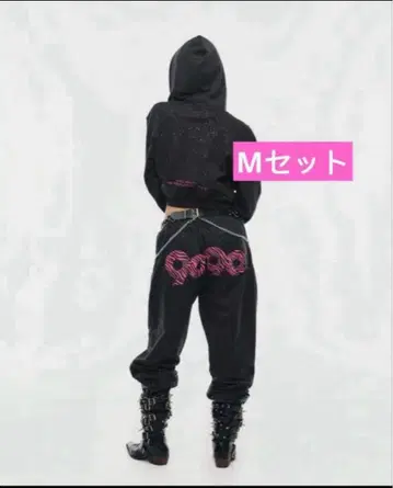 9090 girl glitter setup 9090girl sweat M