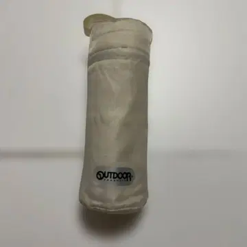 OUTDOOR 후드 부착 레인코트 화이트