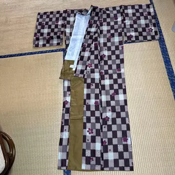 야마토 워셔블 폴리에스테르 기모노 M