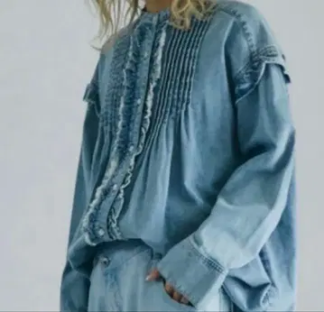 데님 셔츠 ROSEBUD