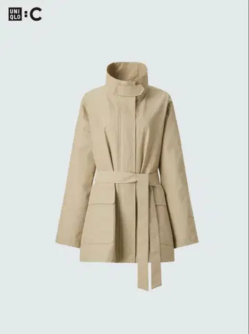UNIQLO C 스탠드 카라 오버 사이즈 코트