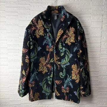 USA 구매 빈티지 DANIEL K 플로럴 자카드 자켓
