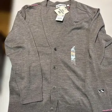 안야 힌드마치 브라운 니트 가디건 L 사이즈