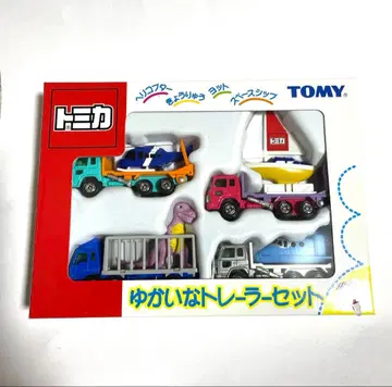 토미카 유개인 트레일러 세트 미개봉 새상품