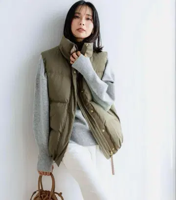 택 포함 새상품 BARNYARDSTORM 텐트 다운 베스트 모카 M