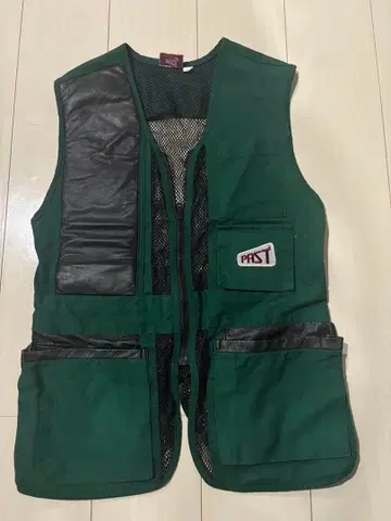 PAST 낚시용 조끼 M 사이즈 그린