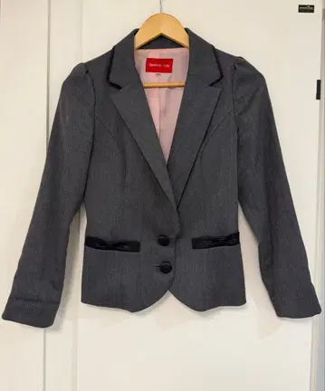 아푸와이저 리셰 그레이 테일러드 자켓 리본 포함 사이즈 1