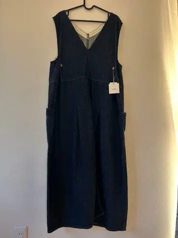 [ 미사용 택 포함 ] tumugu 데님 스커트 롱 원피스