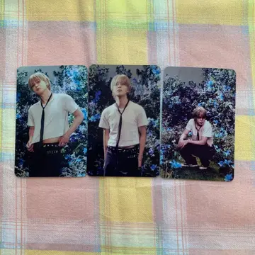 BTS MUSE Barnes&Noble 지민 미국 트레이딩 카드 3장