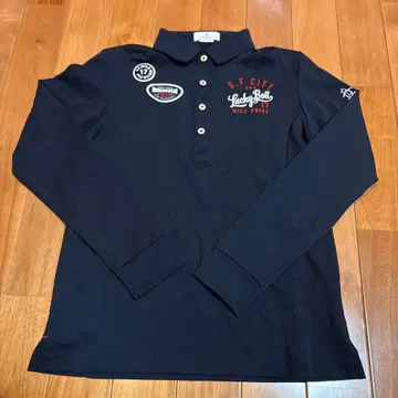 새상품 먼싱웨어 긴팔 피케 셔츠 L