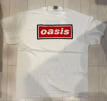 XL oasis 로고 T셔츠