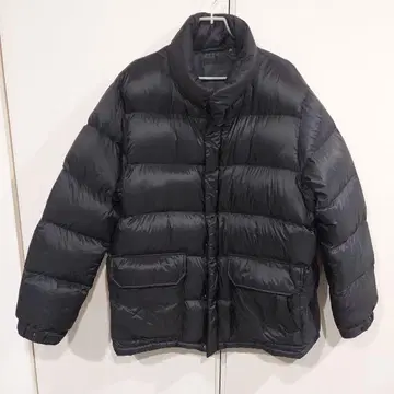 유니클로 블랙 다운 자켓 3XL