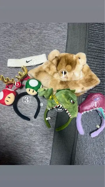 모자(유니버셜 머리띠)