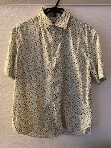 폴 스미스 꽃무늬 반팔 셔츠 XL