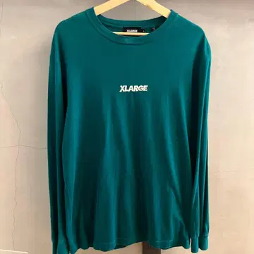 X-LARGE 엑스라지 롱T 그린 M