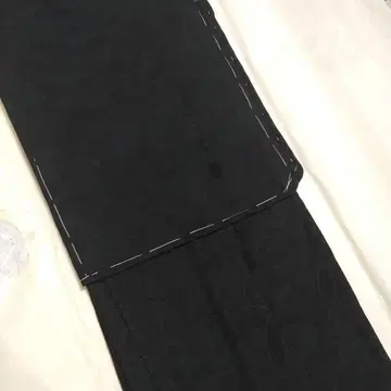 상복 기모노 3점 세트 여름용 명주와 블랙 오비 [시치기 실 포함]