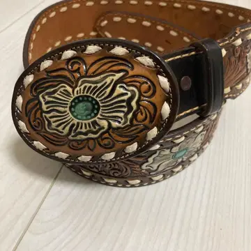 토니 라마 가죽 벨트 32인치