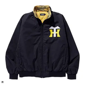 XLARGE x 한신 타이거즈 그라운드 코트 M