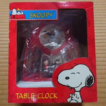 스누피 태엽 시계