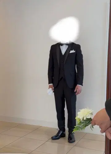 dressproduction/블랙스 3피스 남성용 수트 턱시도 M07