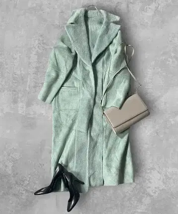 새상품급 AMERI 페이크 무스탕 리버서블 코트