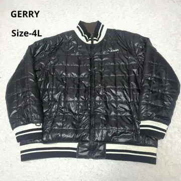 GERRY 리버서블 블루종 충전솜 광택 archive y2k