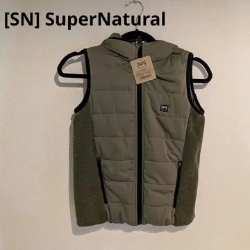 [SN] SuperNatural 후드 부착 베스트 카키