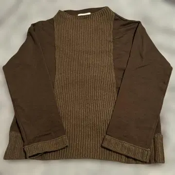 GALERIE 갸루리 비 도킹 니트 맨투맨 트레이닝복.