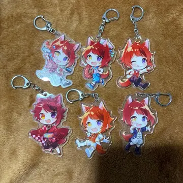 아크릴 키링 6개 세트 리이누