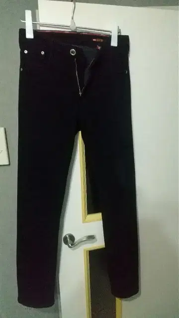 저지스 블랙 스트레이트 데님 EDWIN 저지즈