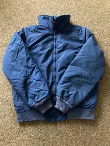 에디 바우어 70s 블랙 택 다운 블루종