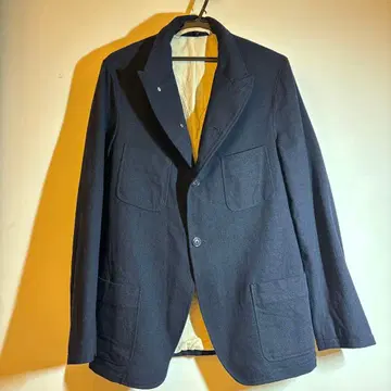 네이비 자켓 sanca