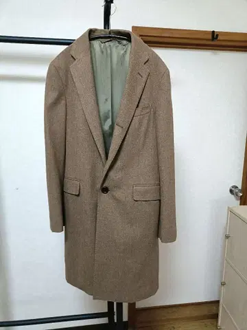 [ 새상품급 ] green label relaxing 체스터 코트 브라운