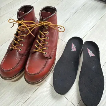 새상품급 레드윙 아이리쉬 세터 오로 라셋 US 8 E 홍차