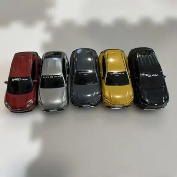 미니카 세트 Yaris Cross, Crown, bZ4X