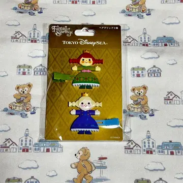 택 포함 새상품 겨울왕국 헤어 클립 판타지 스프링스 디즈니씨