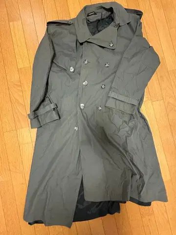 그레이 남성용 트렌치코트 캐나다제 XL