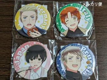 헤타리아 제비뽑기당 캔뱃지 미니 색지 세트