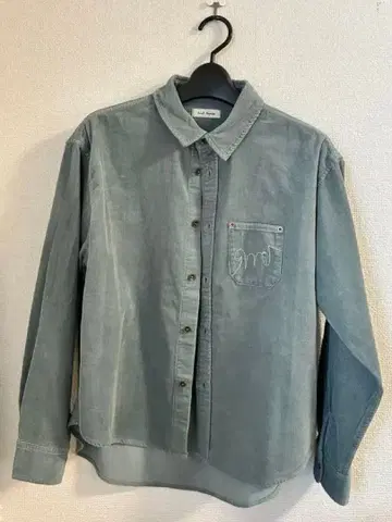 &M 워싱 코듀로이 셔츠