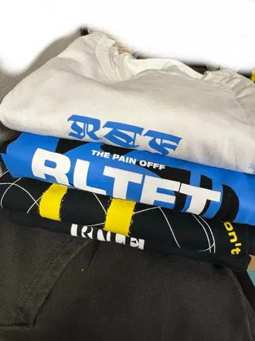 RULE THE FATE 티셔츠 4장 세트