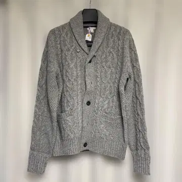 [ 새상품급 ] Gap 울 혼방 케이블 니트 가디건