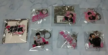 GOALOUS5 핑크 후카마치 토시나리 아크링 키링