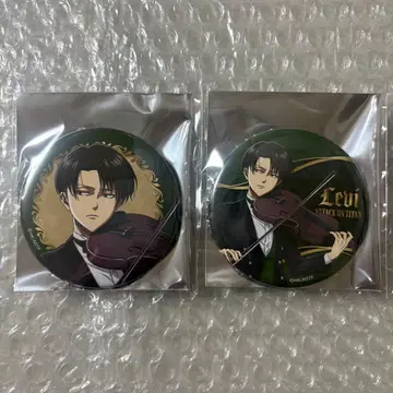 진격의 거인 사중주 캔뱃지 리바이